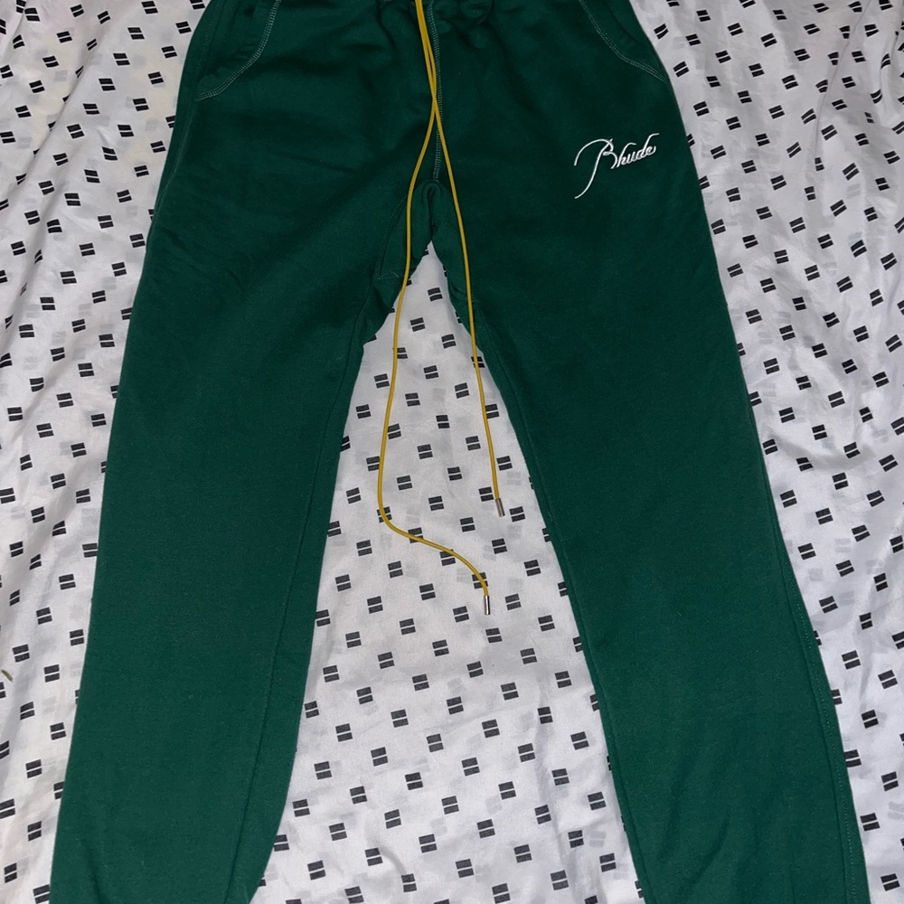 Rhude Forest Green Joggers